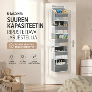 5-tasoinen suuren kapasiteetin ripustettava järjestelijä