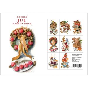 Postikortit Jouluherkut - A taste of Christmas 8 kpl
