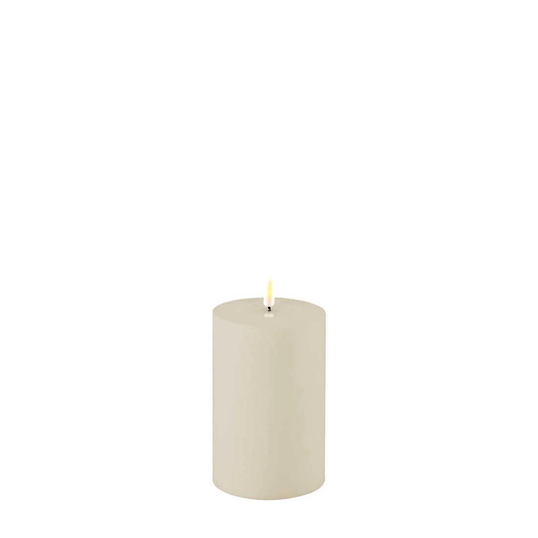 Pieni Led kynttilä ulkokäyttöön Hiekanruskea halk. 5 cm - Image 2
