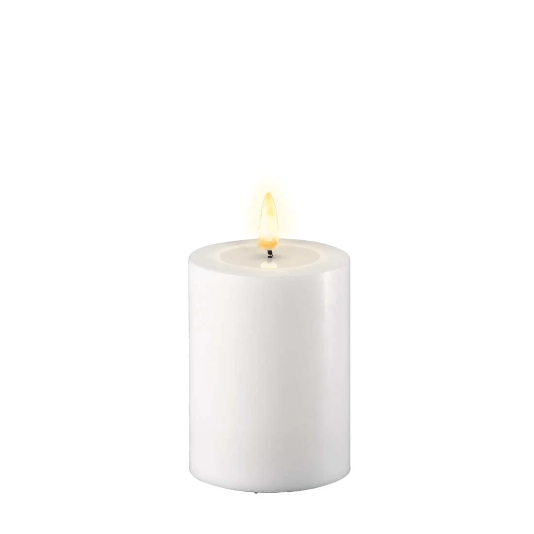 Led-kynttilä Valkoinen halk. 7,5 cm - Image 2